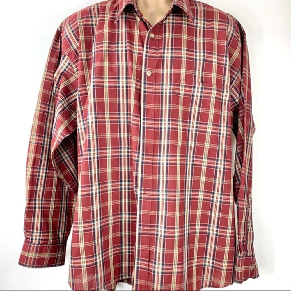 Puritan Red Plaid Casual‎ Shirt